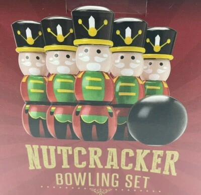 Juego de bolos Cascanueces The Original Fun Workshop 8 piezas Foto 1 de 4