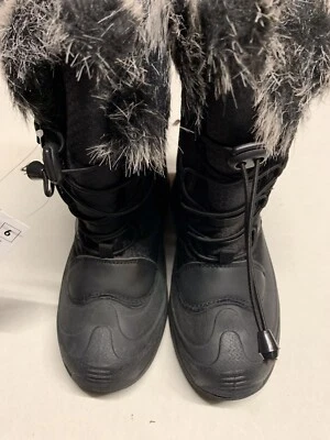 Itasca Hombre Lutsen Cuero Invierno Bota Negra Talla 13 Cuero/Nylon Z8. Foto 1 de 4