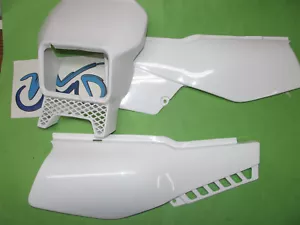 @ Yamaha XT600 XT 600 2KF 2NF Seitendeckel Verkleidung weiß Lampenmaske Maske - Picture 1 of 1