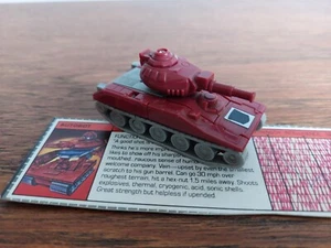 Vintage G1 Transformers Warpath Tank Minibot Mini Vehicle Original Hasbro 1985 - Picture 1 of 8