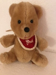 Vintage Walt Disney Productions Pooh Bear Soft Plush Toy 7” - Picture 1 of 4