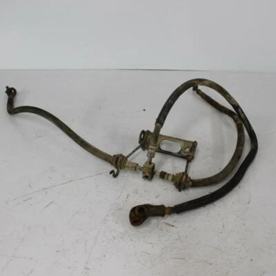 02-03 KAWASAKI PRAIRIE 650 KVF650 4X4 FRONT BRAKE CALIPER HOSES LINES JS - Image 1 of 4