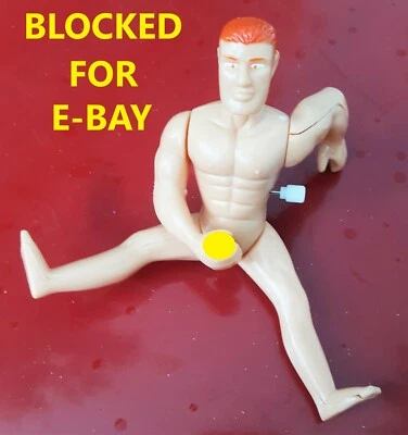 MUY DIVERTIDO JUGUETE DE CUERDA MASTURBÁNDOSE "WHACKY MAN". ¡GRAN REGALO MORDAZA! Foto 1 de 3