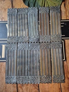 Antique Old Vintage victorian asthetic movement finger push door plate Reg# - Picture 1 of 15