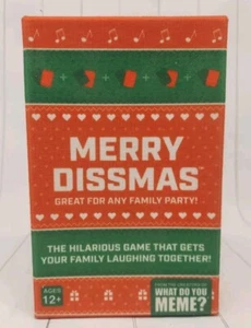 Merry Dissmas urkomisches Familienspiel für eine Feiertagsparty ab 12+ Weihnachten neu - Bild 1 von 3