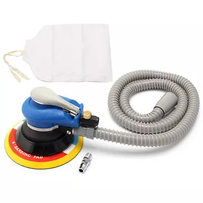 125/150mm Air Random Orbital Polisher Sander Dual Action Sanding Tool Pneumatic - Image 1 of 4