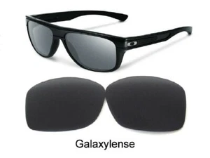 Galaxy Replacement Lenses For Oakley Breadbox Sunglasses Black Polarized - Picture 1 of 12