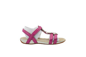 [05819] Clarks Rio Dance PS Girls Kids Pink Leather Sandals