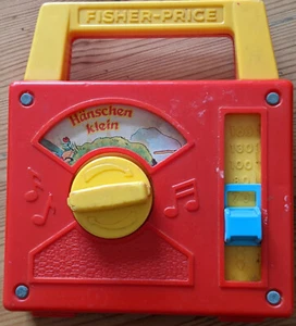 Fisher Price Spieluhr "Kofferradio" für Kinder ca.1981 "Hänschen klein" - Bild 1 von 4