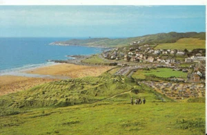 Devon Postcard - View of Woolacombe - Ref TZ6813 - Picture 1 of 1