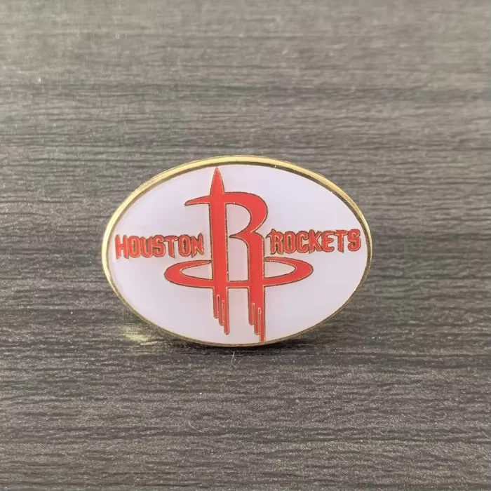 National Basketball Association (NBA) Houston Rockets Team Logo Pin - Image 1 of 1