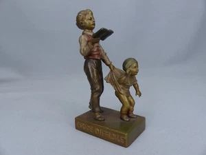 Antique Carl Kauba 1865-1922 Bronze Sculpture Austrian C. Thenn Difficult Study - Picture 1 of 10