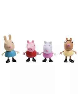 Peppa Pig &Family Rebeca Rabbit Peppa Pig Suzy Sheep &pedro Pony - Picture 1 of 7
