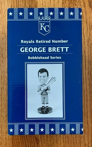 GEORGE BRETT Bobblehead KANSAS CITY ROYALS Bobblehead KC ROYAL RARE SGA 2006 HOF Cover