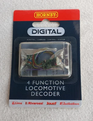 Hornby Digital 4 Function Locomotive Decoder - New Sealed - Image 1 of 2