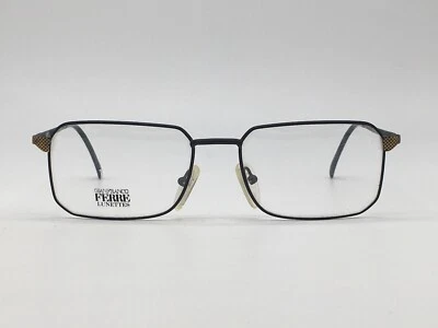 Ferré очки оправы женщина мужчин черное золото 1980-х GFF 94 004 винтажный ретро - Изображение 1 из 4