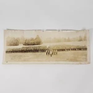 Vintage Foto 1918 Camp Lewis WA 316 Munition Eisenbahnhof 20" x 8" - Bild 1 von 8