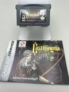 Castlevania Circle of the Moon Nintendo Game Boy Advance w/ Manual TESTED - Picture 1 of 3