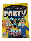 Hasbro Trivial Pursuit PARTY EDITION Game Replacement Parts Pieces You Pick