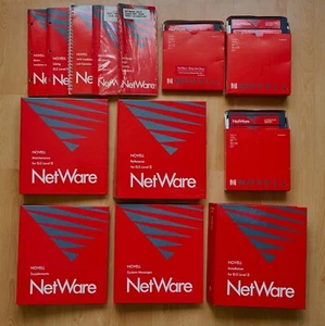 Novell NetWare English Version 2.15 - 100 User, komplett und Novell MHS - Bild 1 von 1