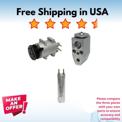 Kit Compressor A/C Fit Ford Fiesta 2014-2019 - Image 1 of 4