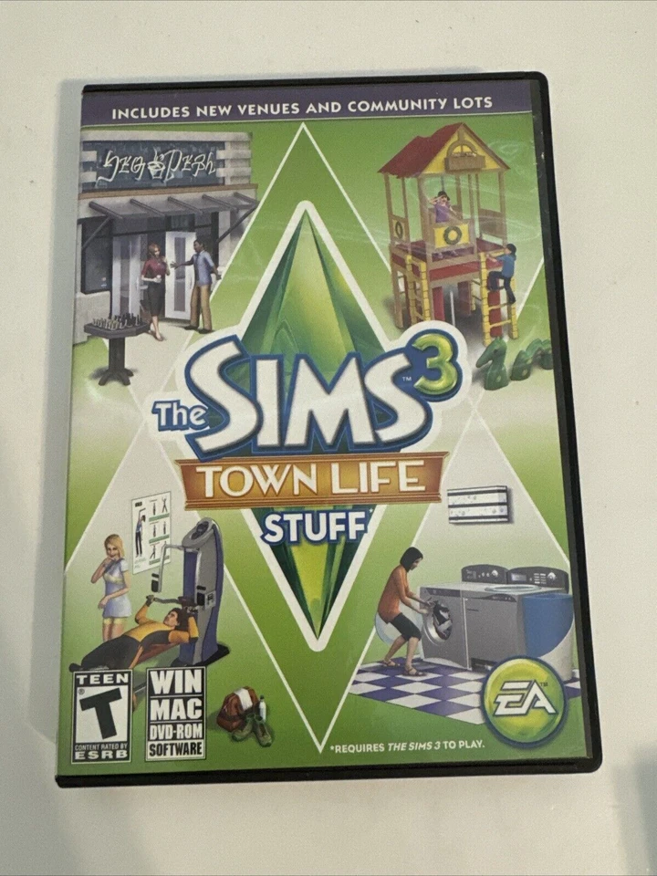 Sims 3: Town Life Stuff (Windows/Mac, 2011) - Image 1 of 1