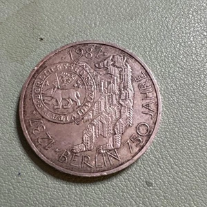 1987 Germany 10 Marks Berlin 750th Anniversary Silver Coin - Picture 1 of 7