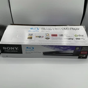 Sony BDP-S570 Blu-Ray 3D & DVD Player mit Fernbedienung & Box - getestet/funktioniert - Bild 1 von 9