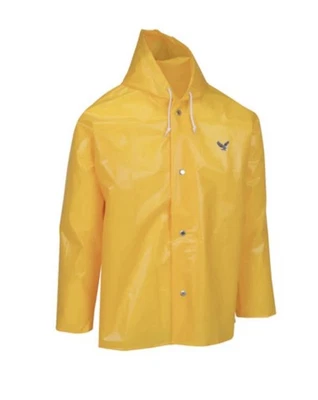 Tingley J22107 Iron Eagle Rain Jacket Unrated Yellow Size Men’s XL Weather Proof