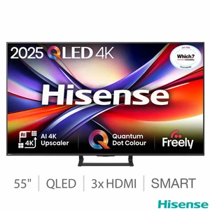 Smart TV Hisense 55A7QTUK 55 pulgadas QLED HD - Imagen 1 de 8