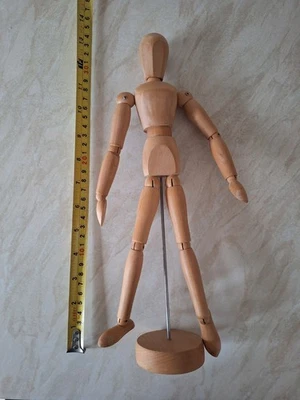 Wooden Artist Manikin Mannequin - Image 1 of 3