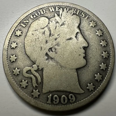 1909-S Barber половина T3 - Изображение 1 из 4