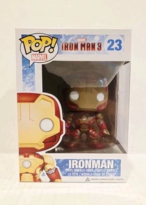 Ironman Funko Pop Marvel Iron Man 3 Vaulted 23 🔥BELLA SCATOLA 🔥Nuovo con protezione - Foto 1 di 8
