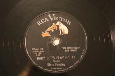 ROCKABILLY ELVIS PRESLEY Baby Let's Play House RCA 20-6383 E - Image 1 of 4