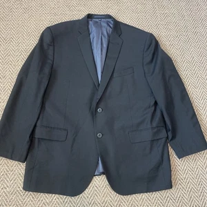 Jos A Bank 1905 Size 48R Big & Tall Slim Fit Blazer Jacket Office Career Wool - Picture 1 of 12