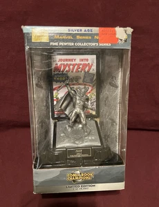 Marvel Thor Fine Pewter Statue Comic Book Champions Collector Series NEW Rare - Picture 1 of 3