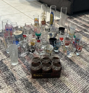 🥃 Lot of 50+ Collectible Shot Glasses – Places & Events! Nice Assortment - Picture 1 of 10