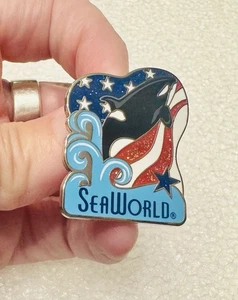 SeaWorld Sea World - Limited Edition Shamu Killerwal Orca USA Pin LE /1200 - Bild 1 von 3