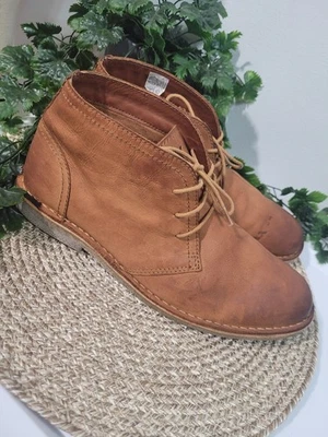 Men's Tan Leather Lace-Up Shoes. Size 9. Marc New York Andrew Marc. - Image 1 of 4