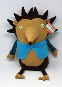 The Land Of Nod Hedgehog Dad Cotton Monster Designs Plush Toy Crate & Barrel NEW - Picture 1 of 7