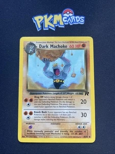 Juego de cartas coleccionables Pokémon Dark Machoke Team Rocket Set 40/82 LP regular. - Imagen 1 de 3