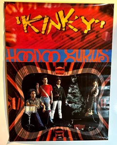 Hoodoo Gurus Vintage Promo Poster 1991 New Wave, Alt Rock KINKY Album 18x24 VG - Picture 1 of 4