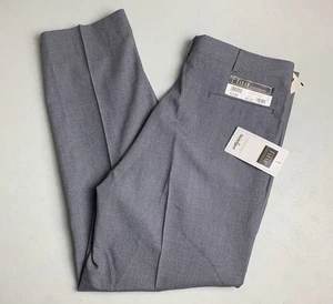 Vintage Farah Herren Anzughose Hose Grau 36x30 Neu Mit Etikett - Bild 1 von 14