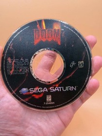 Disco gioco Doom (Sega Saturn, 1996)