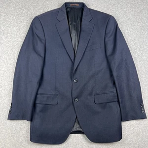 Giacca tuta Peter Millar golf lana sport cappotto blazer 40R uomo blu due bottoni - Foto 1 di 10