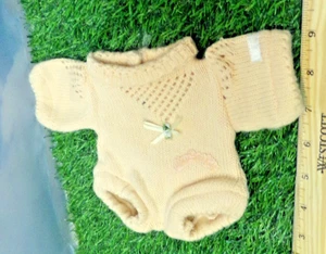 CABBAGE PATCH KIDS BEAN BOTTOM BABIES OUTFIT KNIT VINTAGE - Picture 1 of 3
