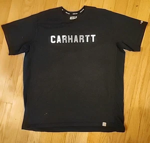 Men's Size 2XL Tall Carhartt Relaxed Fit Short Sleeve Shirt - Picture 1 of 5
