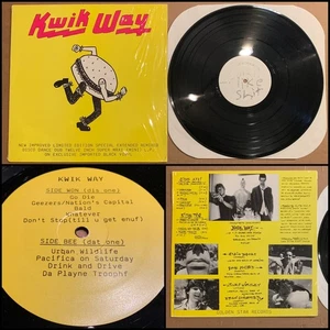 KWIK WAY LP Vinyl 1986-The Pubescent Necrophiliacs The Pubes Screeching Weasel - Picture 1 of 11