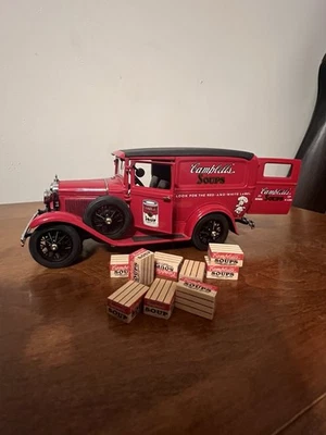 Camión de sopa Campbells 1931 escala 1/24 Danbury como nuevo Foto 1 de 4
