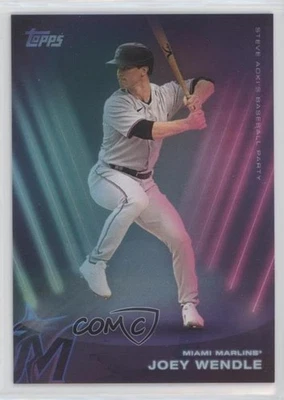 2022 Topps X Steve Aoki Joey Wendle Joe Wendle #150 - Image 1 of 2